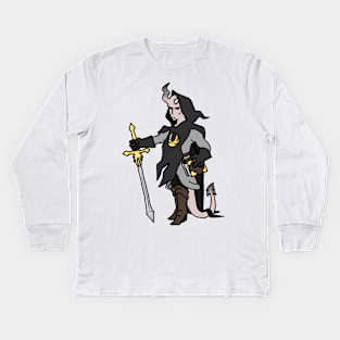 Tiefling Cleric Kids Long Sleeve T-Shirt